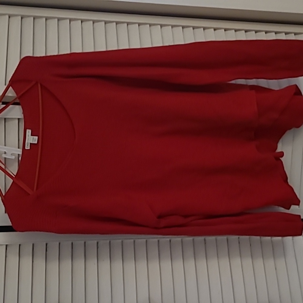 Cato red 22/24W sweater